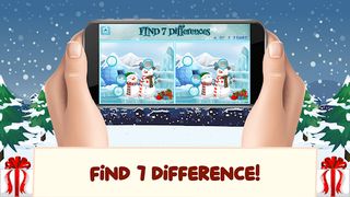Spot 7 Difference in Christmas - Screenshot 2