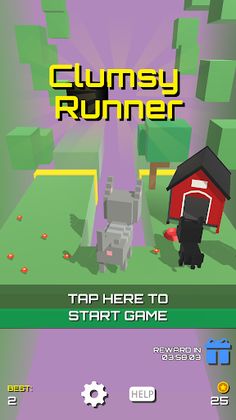 Clumsy Runner - Screenshot 1