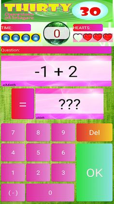 THIRTY: Operation on Integers  - Screenshot 4
