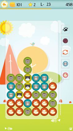 Happy Bubble Cats Pop Match Co - Screenshot 4