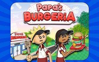 Papa's Burgeria - Screenshot 1