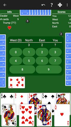 Oh Hell - Expert AI - Screenshot 3