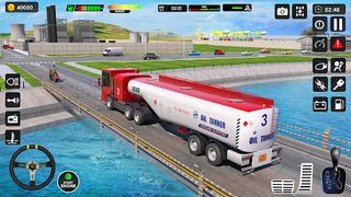 Oil Tanker Truck: Truck Games - Screenshot 1