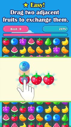 FruitPop Lite - Classical 3-Ma - Screenshot 2