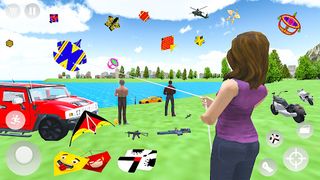 Indian Bike Driving& Kite Game - Screenshot 1