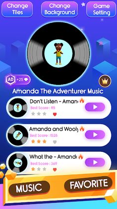 Amanda Adventurer: Music Tiles - Screenshot 1