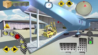 Airport Forklift Driving Heavy - Screenshot 3