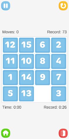 Puzzle 15 color full - Screenshot 2