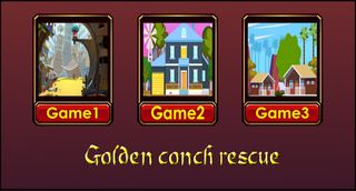 Golden conch rescue - Escape G - Screenshot 1