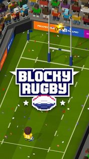 Blocky Rugby - Screenshot 1