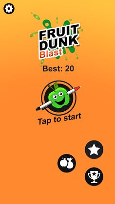 Apple Pineapple Pen: Tap Dunk - Screenshot 1