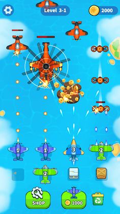 Merge Plane : Idle Game - Screenshot 1