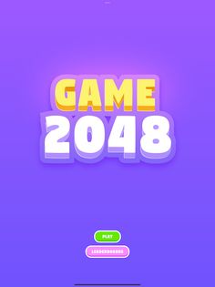 2048 Game - Screenshot 4