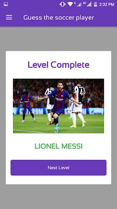 Guess The Soccer Player - Screenshot 2