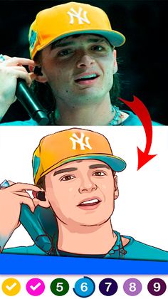 Peso Pluma Juegos Colorear - Screenshot 2