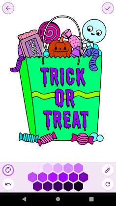 Coloring Book: Halloween - Screenshot 2