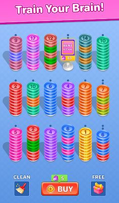 Coin Sort - Coin Merge Master - Screenshot 3
