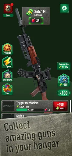 Idle Guns Tycoon: clicker game - Screenshot 1