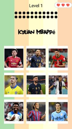 Guess football player - Screenshot 3