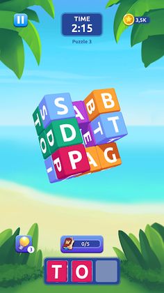 Cuby Words - Screenshot 1