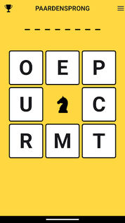 Horse Jump Word Puzzle Dutch - Screenshot 1