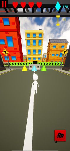 City Runner - Save Miss Pink - Screenshot 1