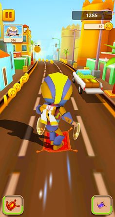 Subway Vir The Robot Hero Game - Screenshot 2