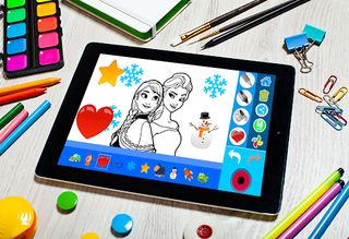 ICE Princess Coloring Game. - Screenshot 2