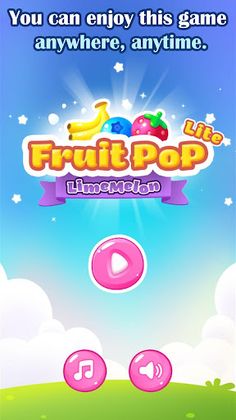 FruitPop Lite - Classical 3-Ma - Screenshot 1