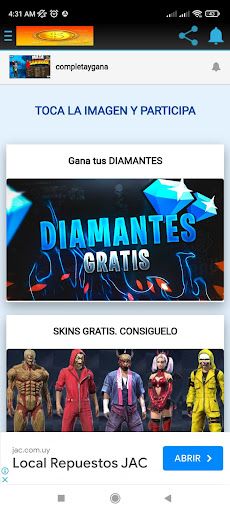 Completa y Gana - Screenshot 4