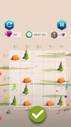 Camping master : tents & trees - Screenshot 3