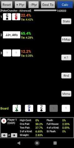 PokerCruncher - Advanced Odds - Screenshot 1