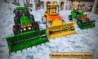 Snow Blower Truck Road Cleaner - Screenshot 1