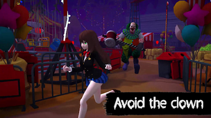 Anime Girls: Clown Horror - Screenshot 1