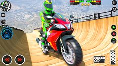 Mega Ramp Bike Stunt Driving - Screenshot 4