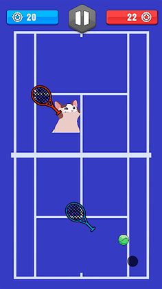 Cat Tennis: Tennis Champions - Screenshot 1