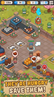 Idle Outpost: Upgrade Games - Screenshot 1