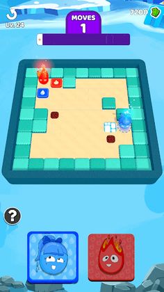 Fire and Ice Maze - Screenshot 1