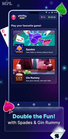 Spades & Gin Rummy Cards - MPL - Screenshot 2