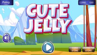 Cute Jelly Throw - Screenshot 1