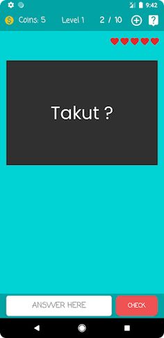 Guess the Antonym - Screenshot 4