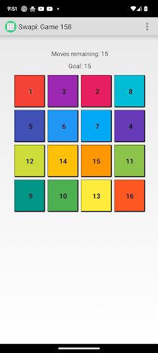 Swapi puzzle game - Screenshot 2