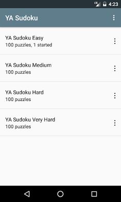 YA Sudoku - Screenshot 1
