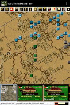 Modern Campaigns - Mideast '67 - Screenshot 1