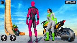 Superhero Bike Stunt Master 3D - Screenshot 1