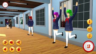 Anime High School Girl 3D Game - Screenshot 2