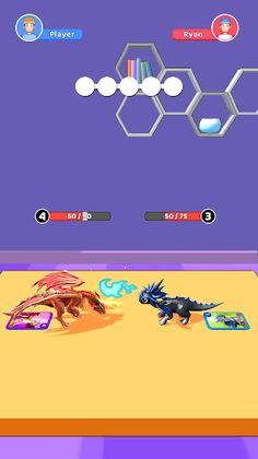 Dino Battle Cards - Screenshot 2