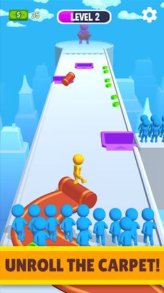 Carpet Runner 3D - Screenshot 1