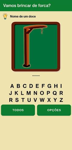Vamos brincar de Forca? - Screenshot 1
