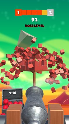 Cannon Balls Blast 3D - Free S - Screenshot 2